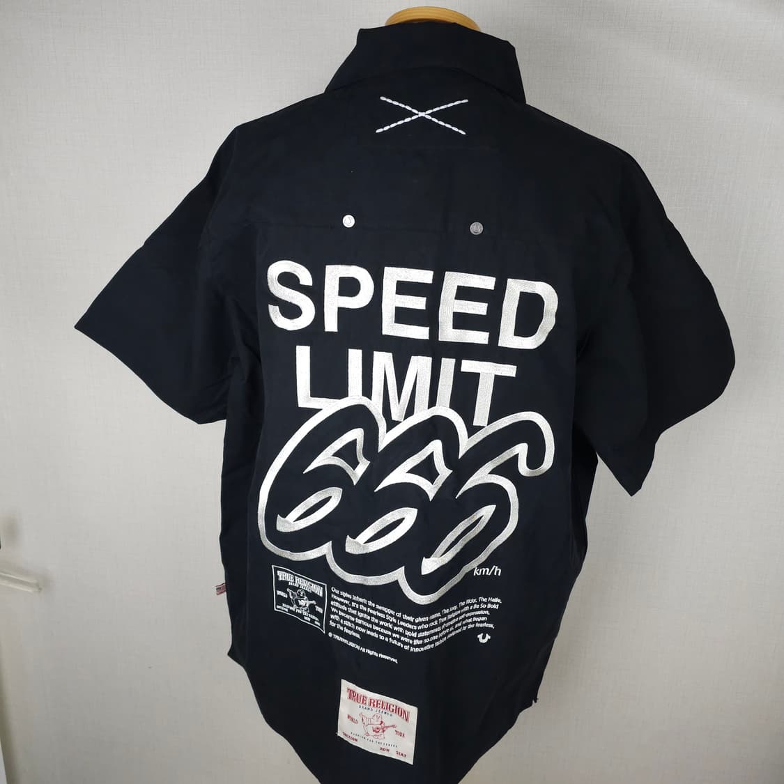 (새제품)트루 릴리젼 반팔남방 남자110사이즈  상품이미지5