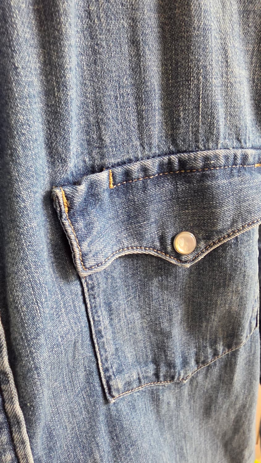 폴로 랄프로렌 퍼플라벨 데님 웨스턴 셔츠 상품이미지6