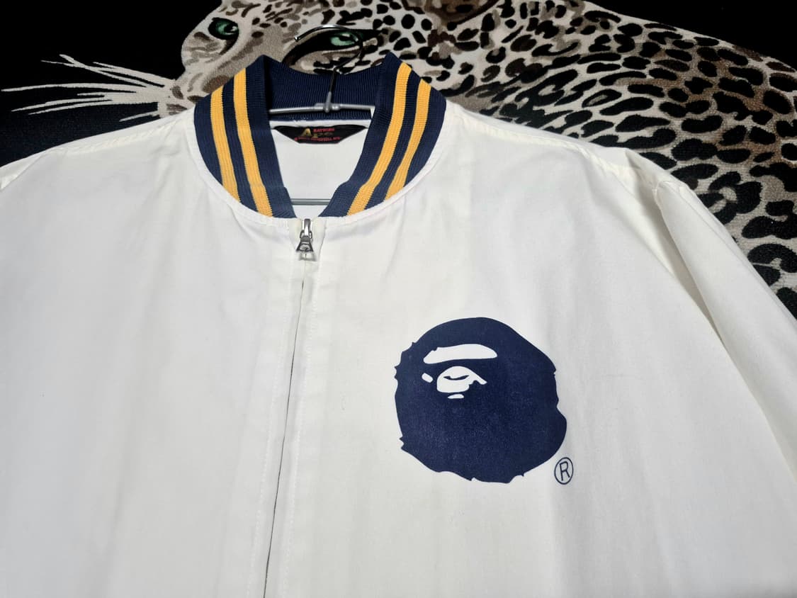 (희귀)베이프 BAPE 02s/s 니고 드리즐러 풀 집 자켓 L 정품 상품이미지2