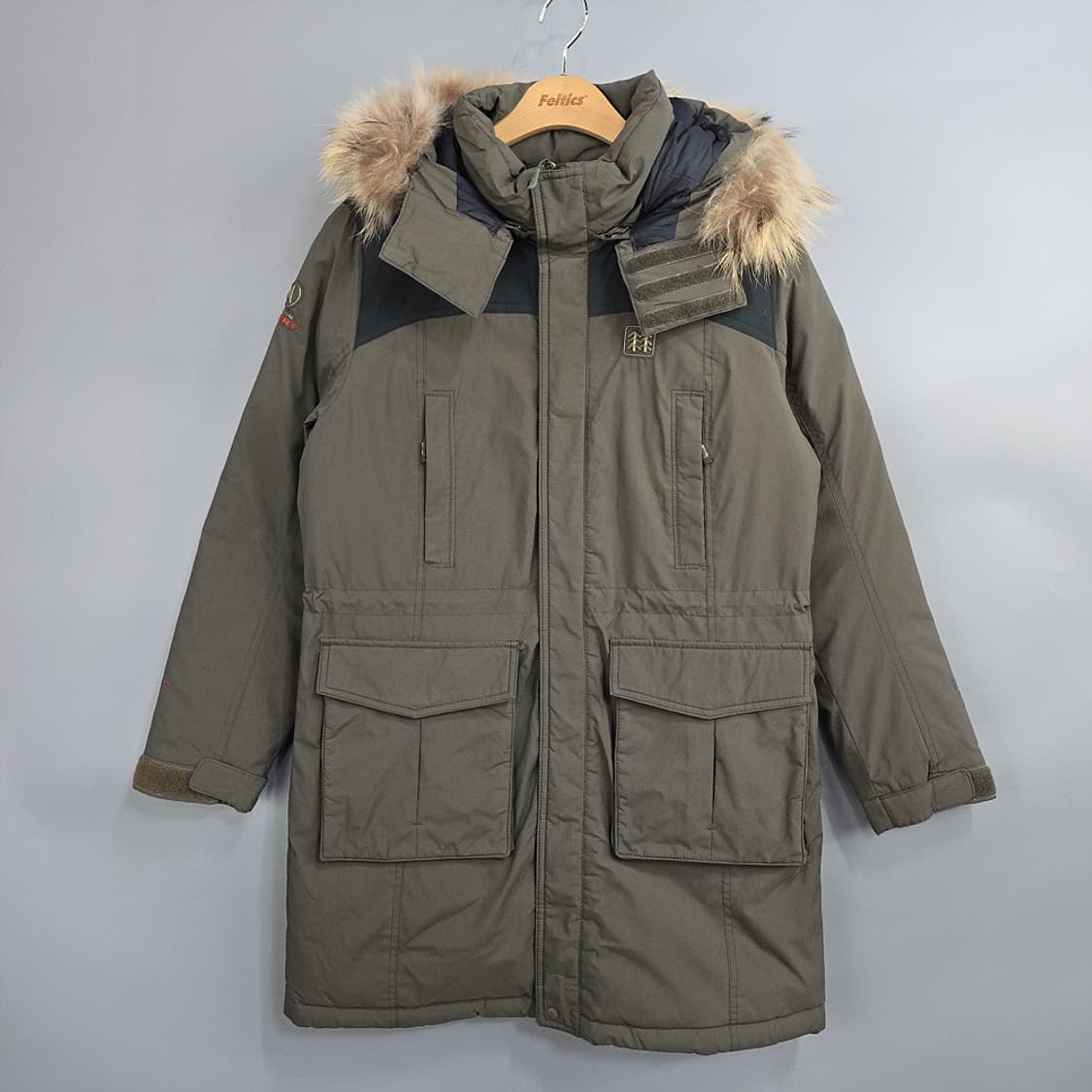 코오롱스포츠(KOLON SPORT) 윈드스토퍼 800필 야상 다운 95 상품이미지1