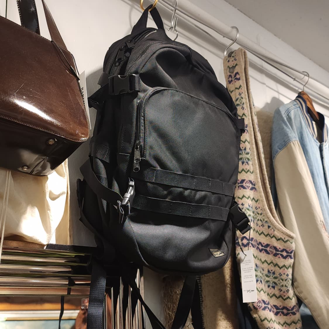 포터 밀리터리 백팩 블랙 포터 가방 상품이미지10