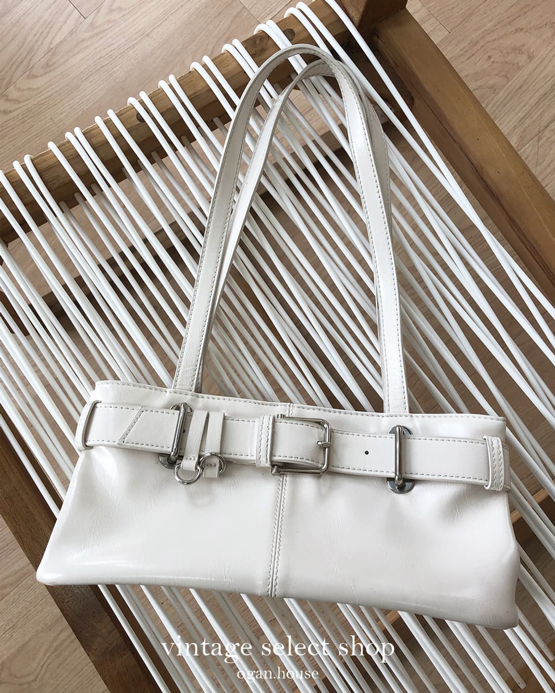 vintage buckle detail shoulder bag 상품이미지4