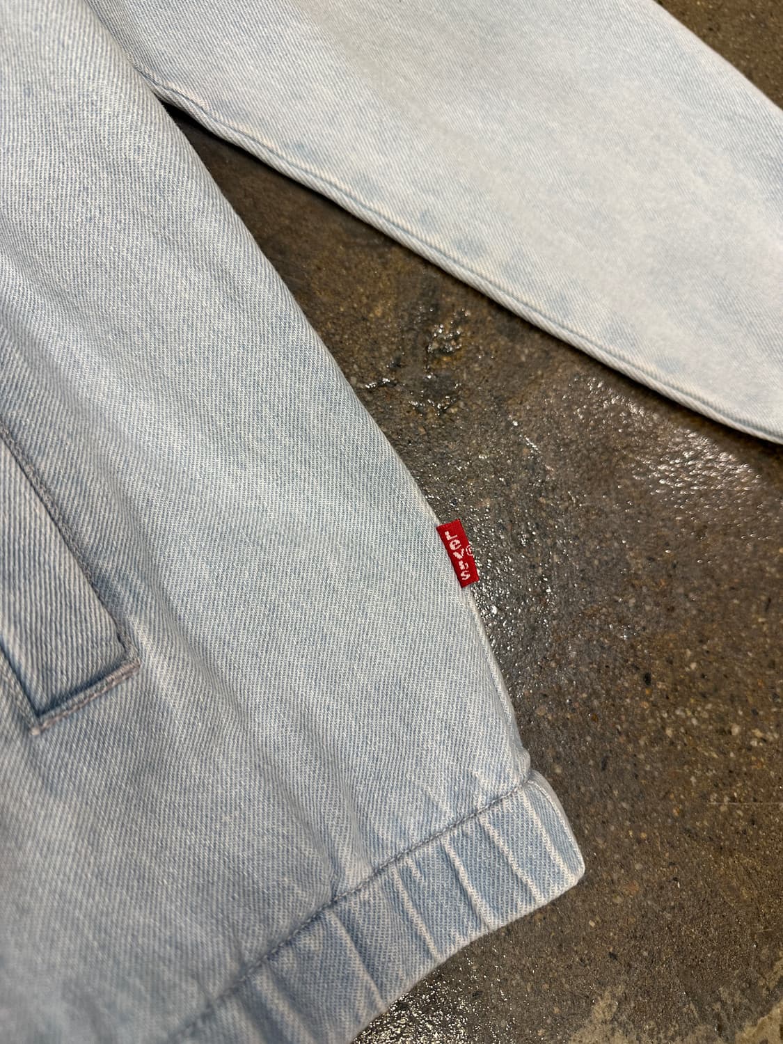 리바이스 아노락 데님 XL 상품이미지5