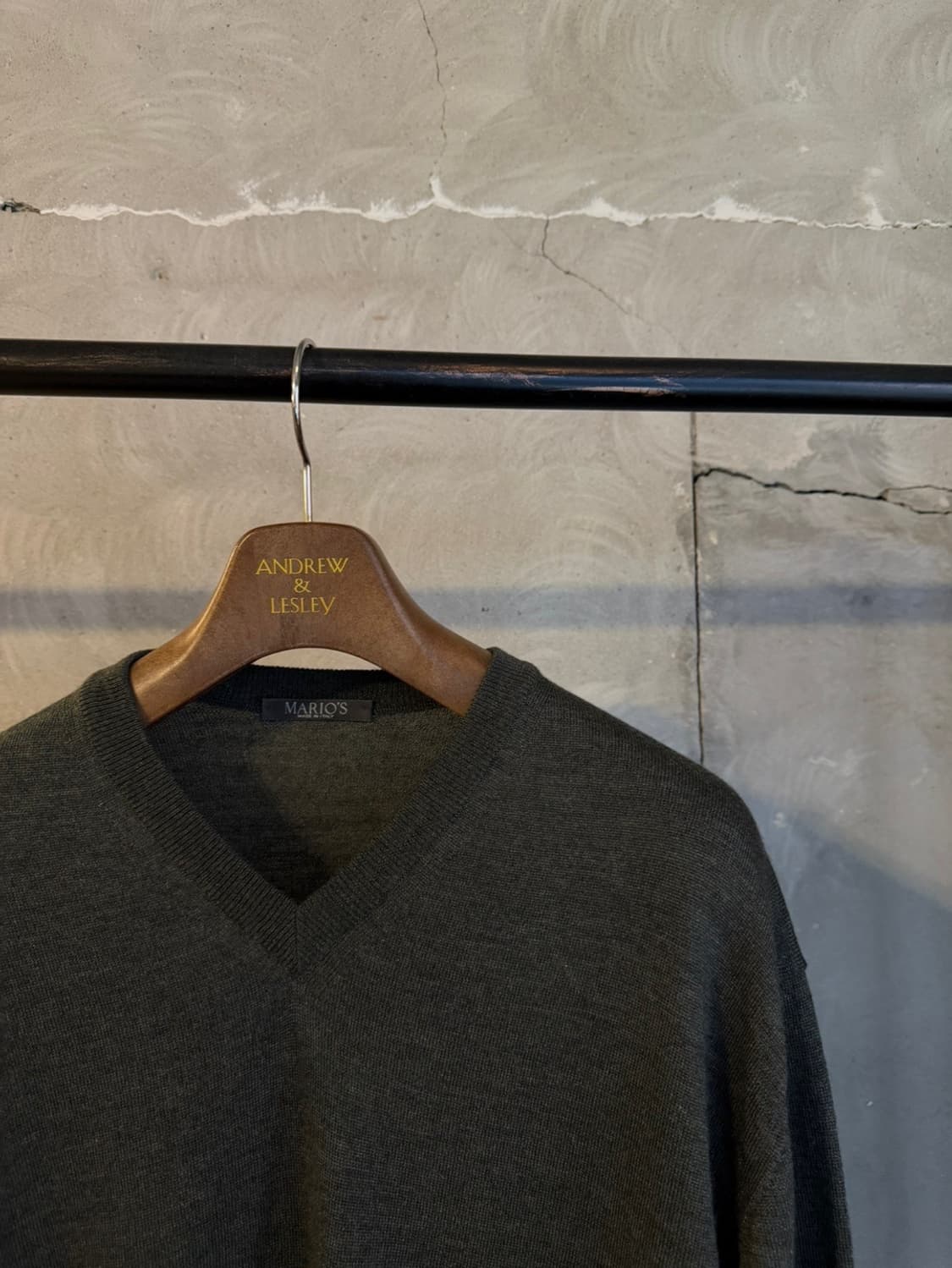 MARIO 메리노울 니트 100 상품이미지4