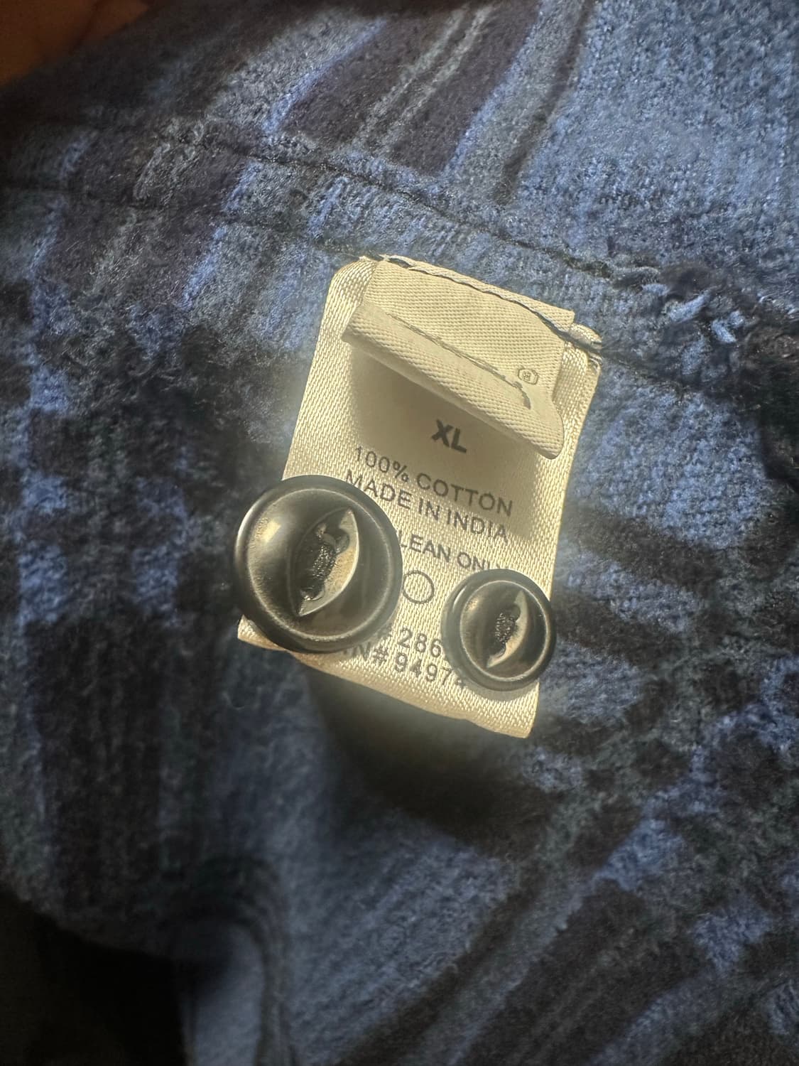 스투시 체크 셔츠 XL  상품이미지6