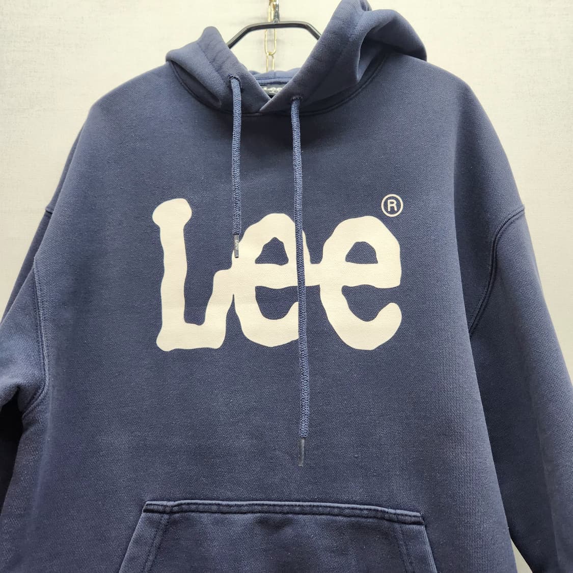 Lee 빅로고 프린팅 오버핏 후드티 S(L) 남여공용 상품이미지2