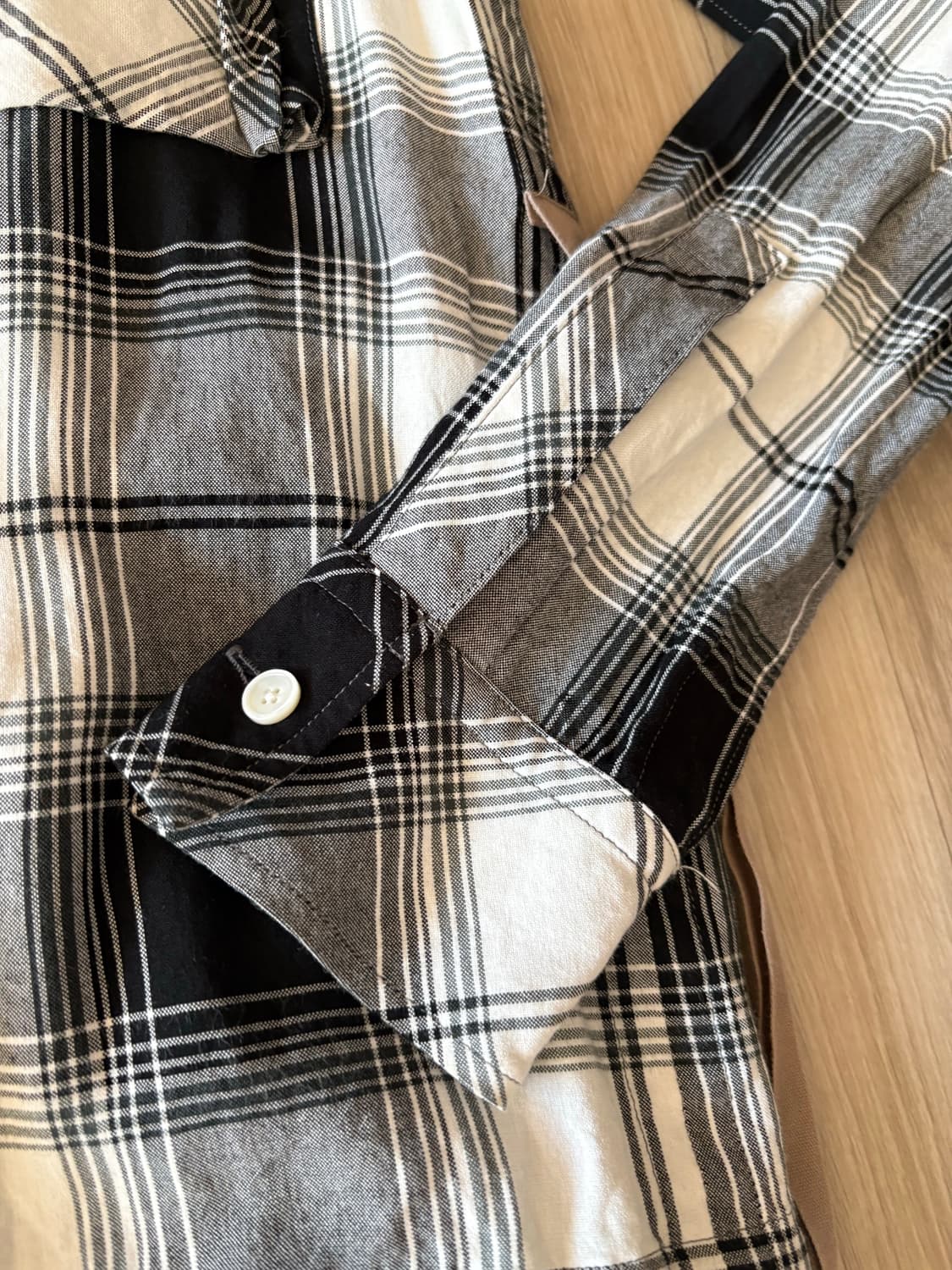 솔로이스트 17aw 카라리스 체크셔츠  상품이미지5