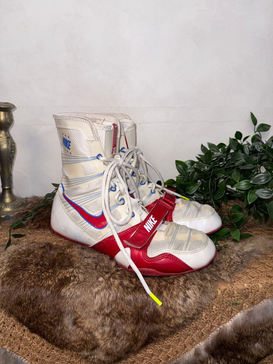 Nike Hyper Ko white red boxing boots 상품이미지4