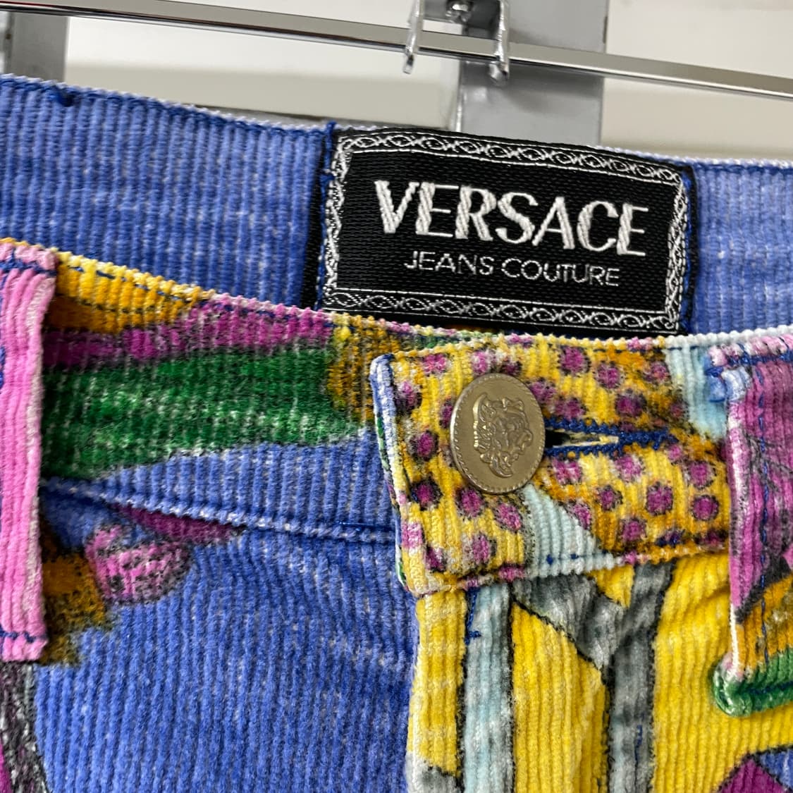 베르사체 패턴 데님 팬츠 -(W) 상품이미지5