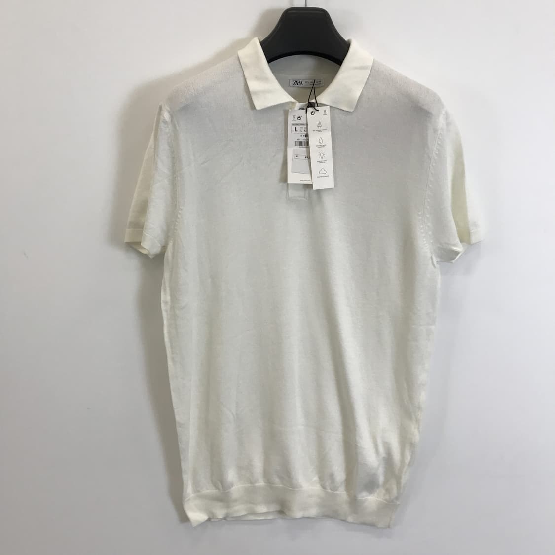 자라 니트 반팔카라티 새상품 [L] 상품이미지1