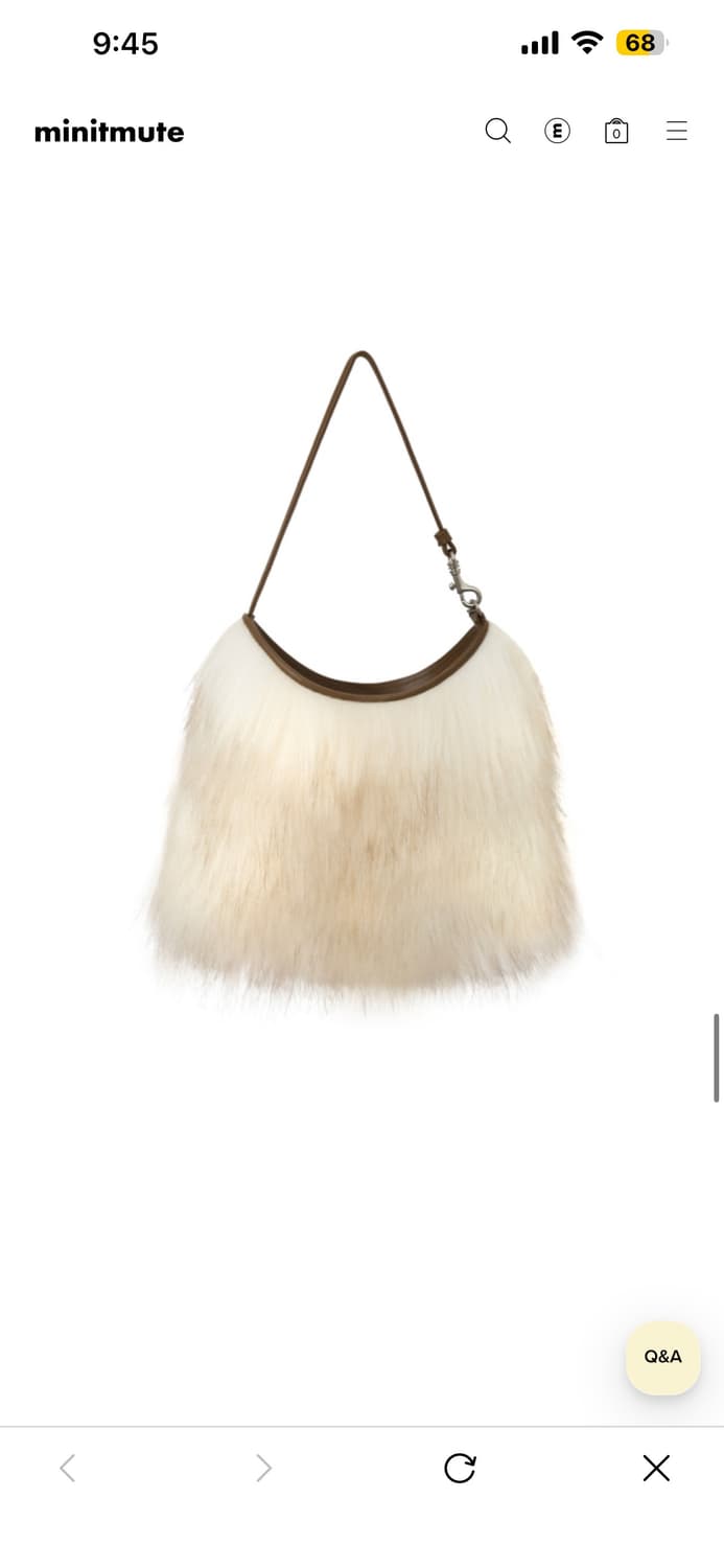 미닛뮤트 퍼 카푸치노 숄더백 상품이미지3