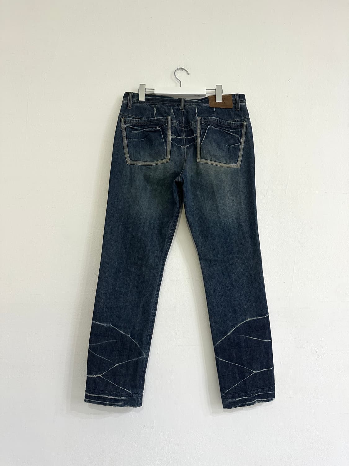 알마니 익스체인지 크랙 워싱 데님팬츠 상품이미지7