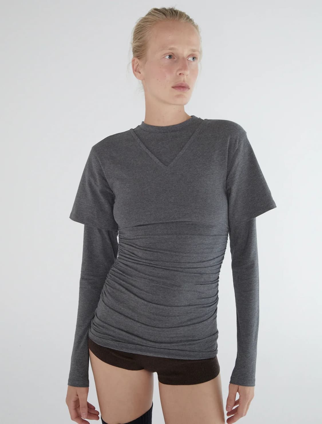 (XS,S,M) 팔로마울 no2646 Tintin 레이어드 탑 상품이미지5