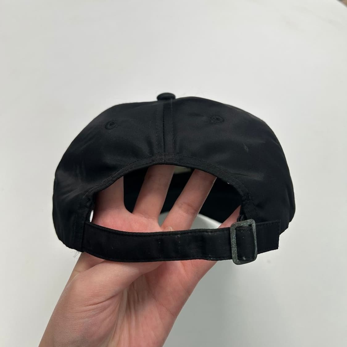 스투시 나일론 6판넬캡 블랙 상품이미지7