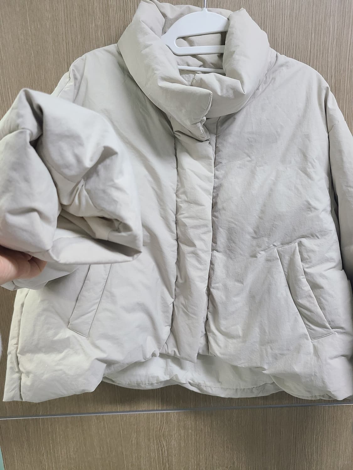 베르소 덕다운 푸퍼 숏패딩 상품이미지2