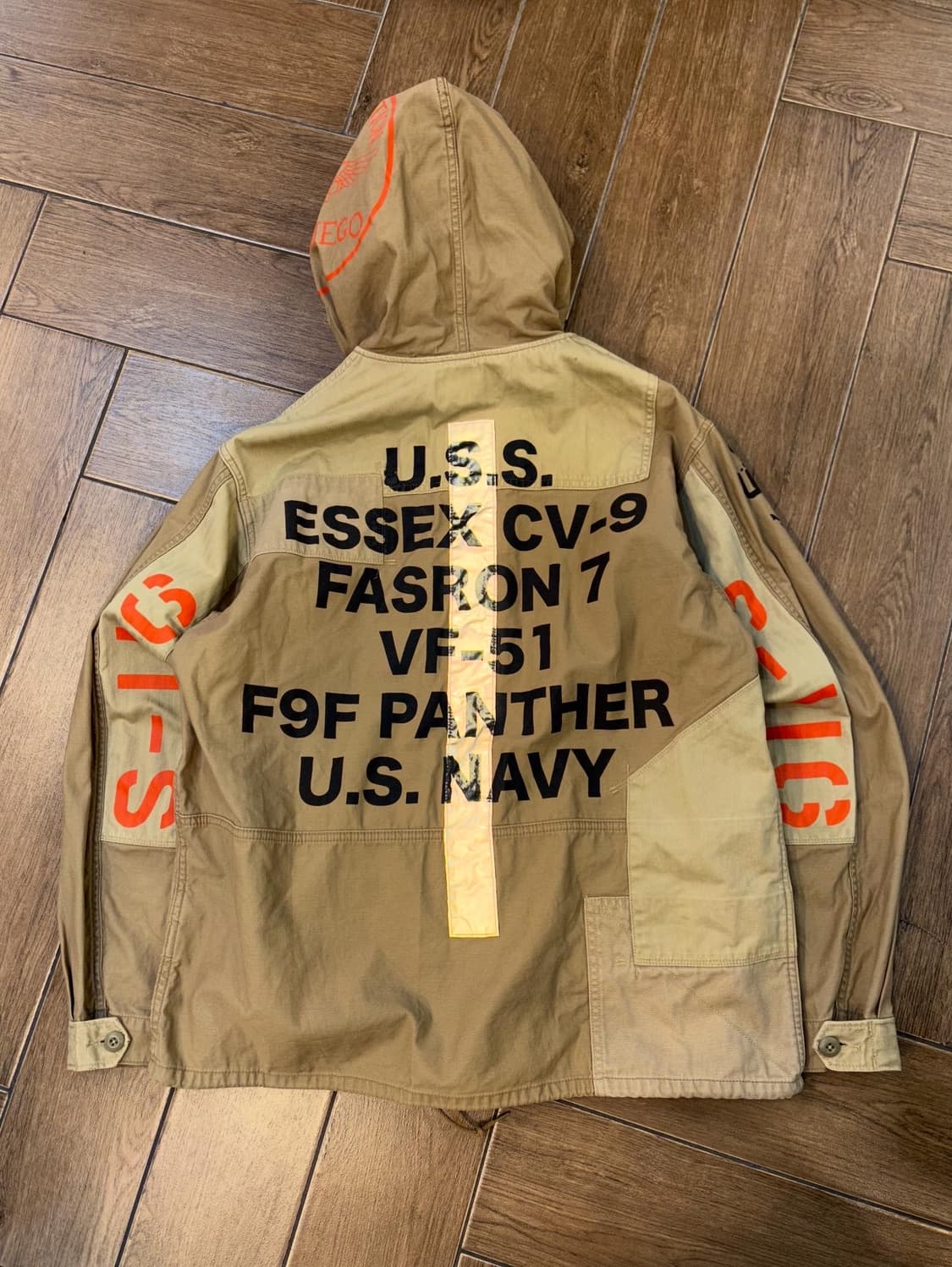 Avirex Multi Pocket Hooded Jacket 상품이미지10