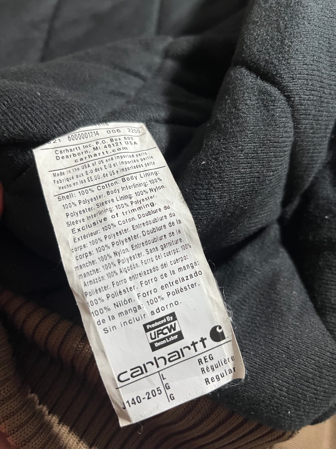 칼하트 J140 액티브 자켓 상품이미지5