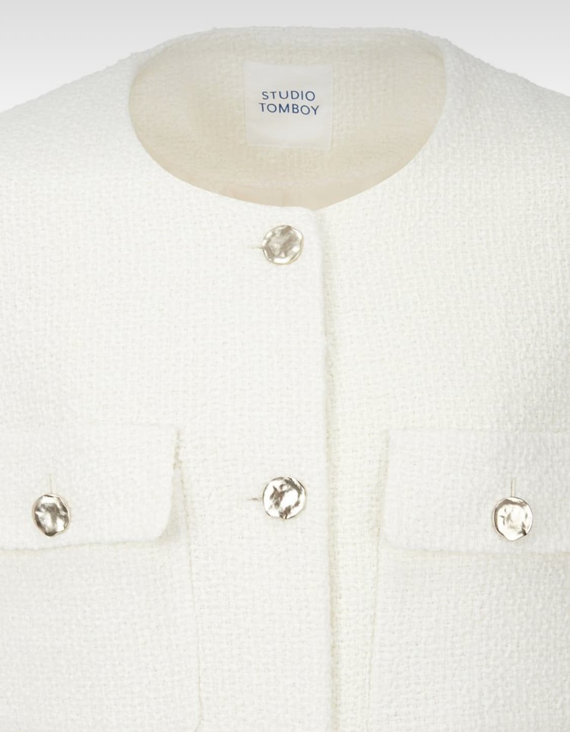 [Studio Tomboy]스튜디오톰보이 울블랜디드 트위드자켓 상품이미지4