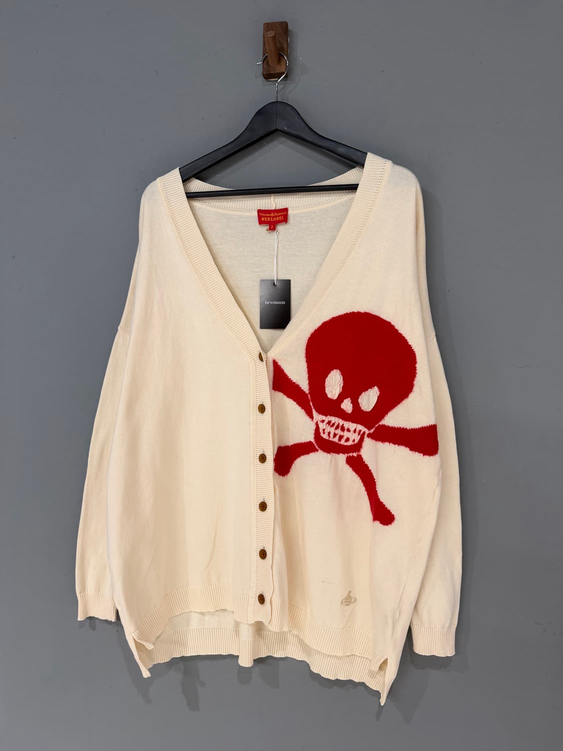 Vivienne Westwood skull cardigan 상품이미지1