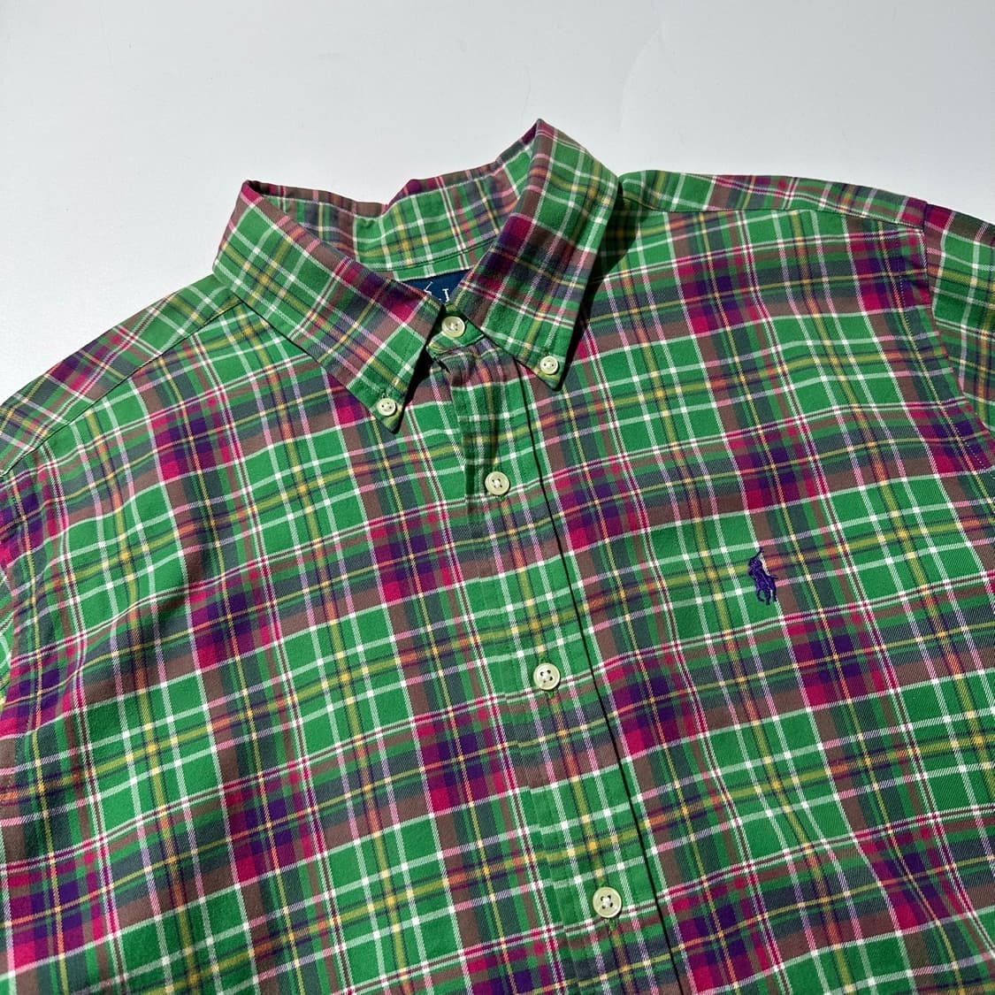 폴로 랄프로렌 체크셔츠 상품이미지3