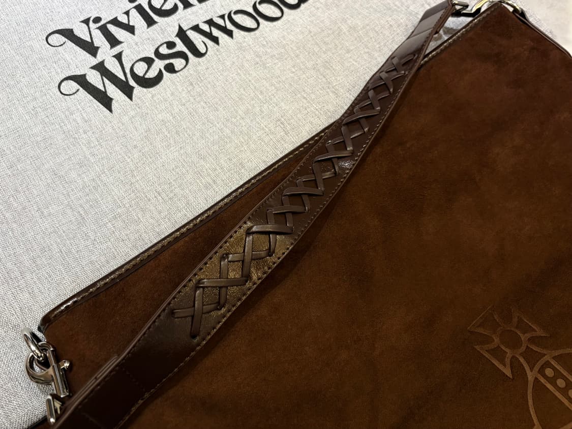 비비안웨스트우드 브라운 낸시 호보백 숄더백 상품이미지4