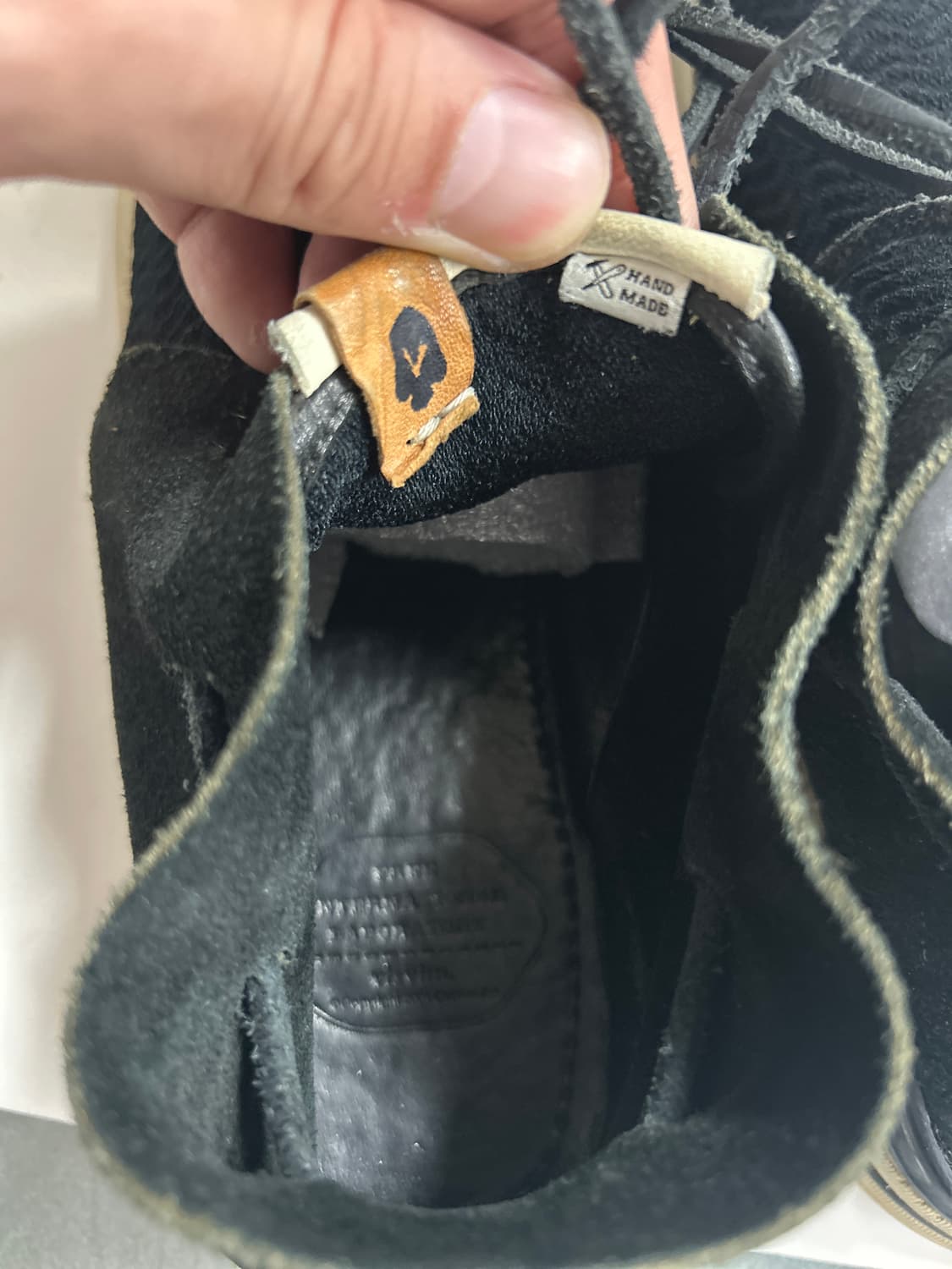 VISVIM 비즈빔 HURON 니트스웨이드 콘초 커스텀 부츠 275 상품이미지8