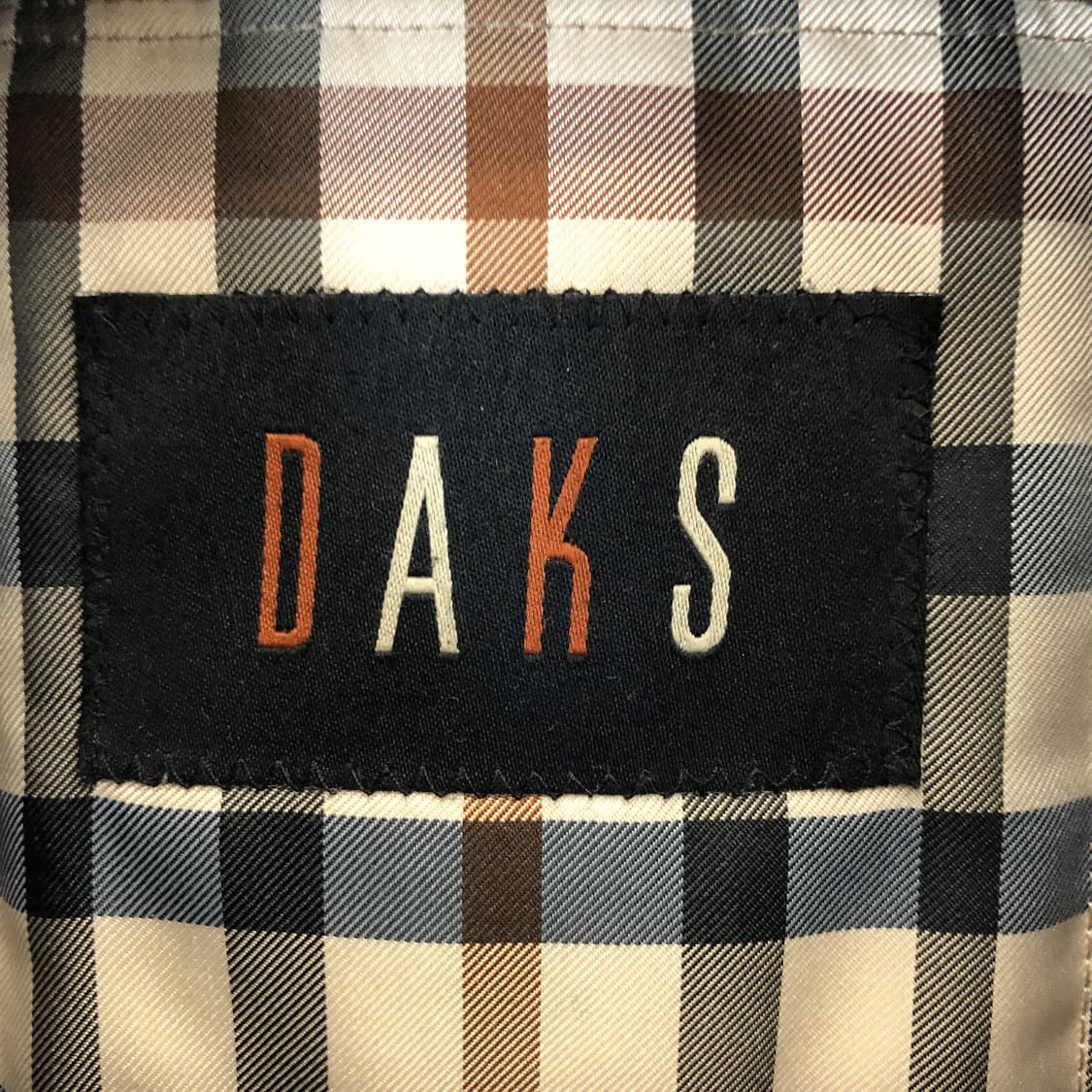 DAKS 닥스 브라운 울코트 91-160 누빔안감  상품이미지5