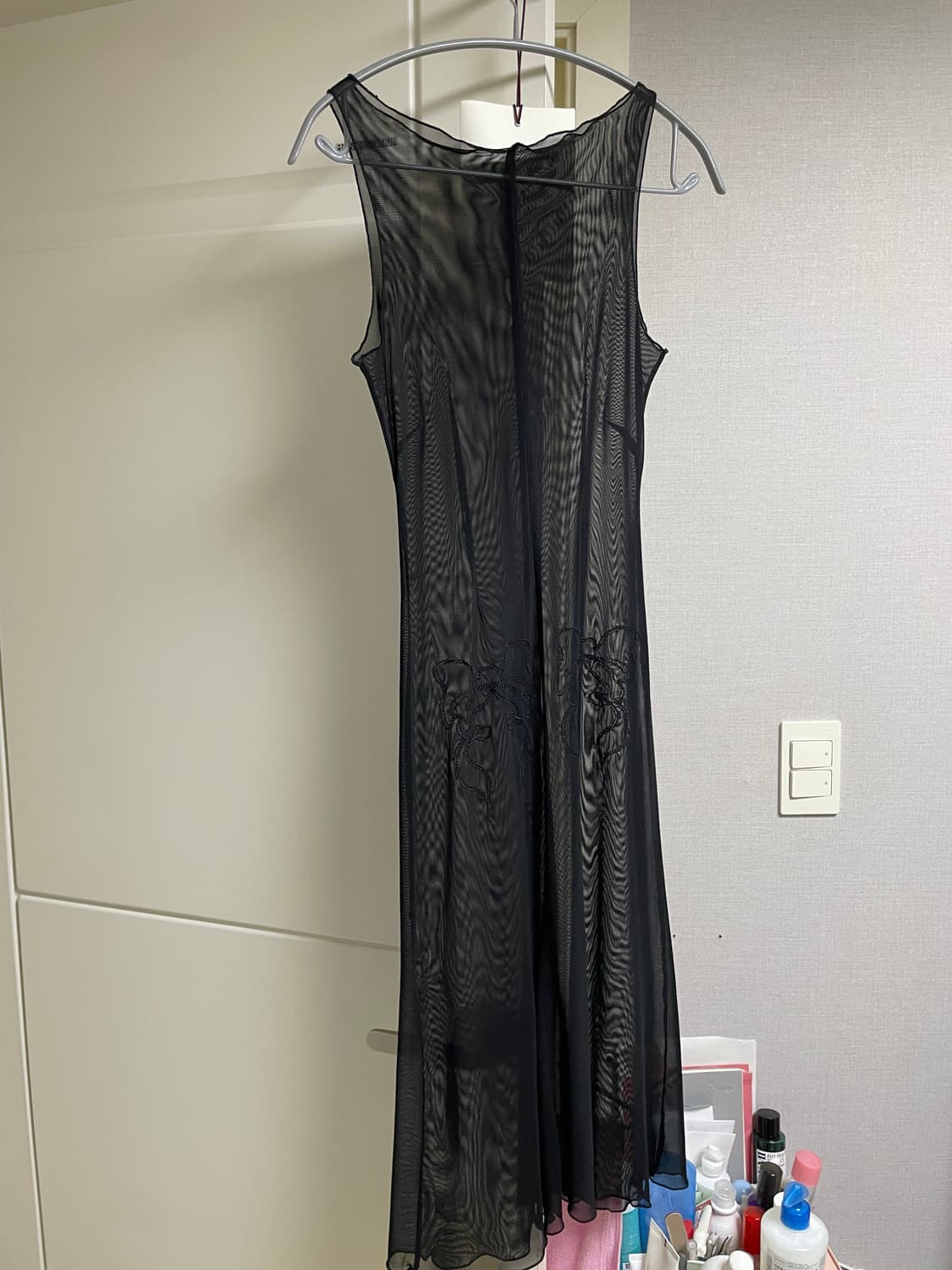 스컬프터 망사 원피스(M) 상품이미지2