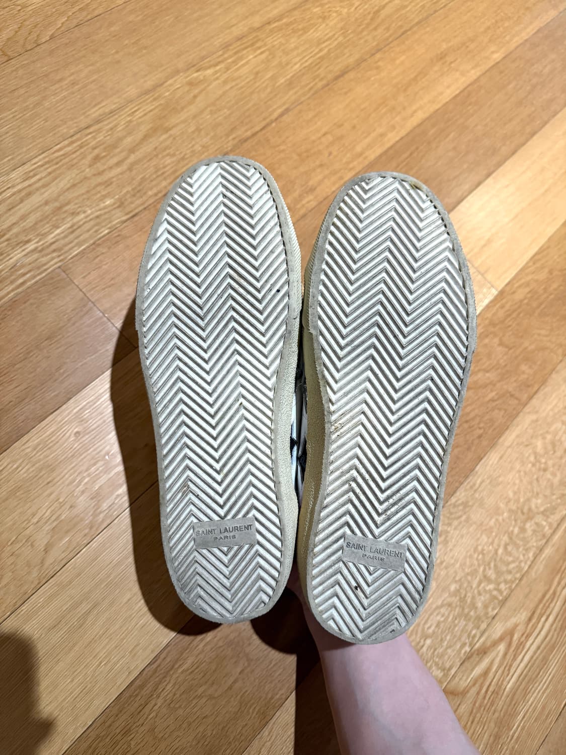 생로랑 멀티스타패치 스니커즈 41.5 (265) 상품이미지4