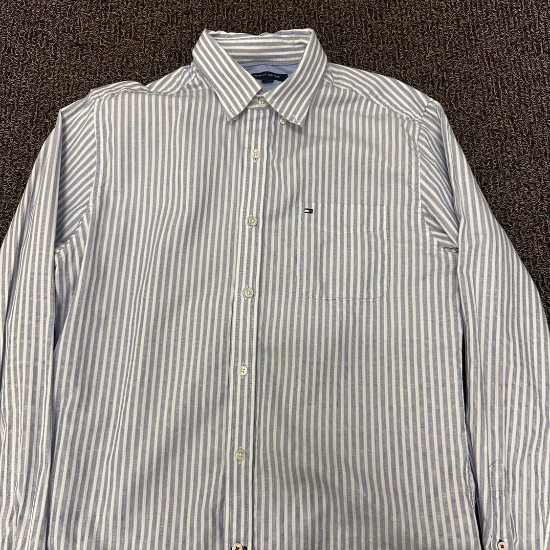 타미힐피거 스트라이프 셔츠 L 상품이미지2