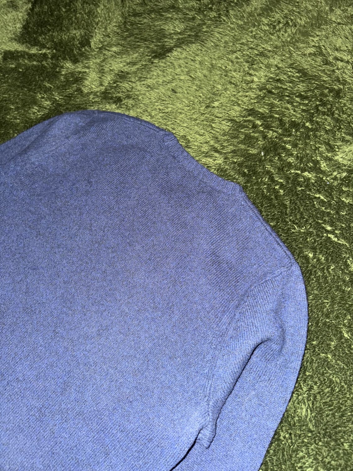 [L] 칼하트 WIP 투톤 WELCH 스웨터 니트 네이비 그레이 상품이미지8