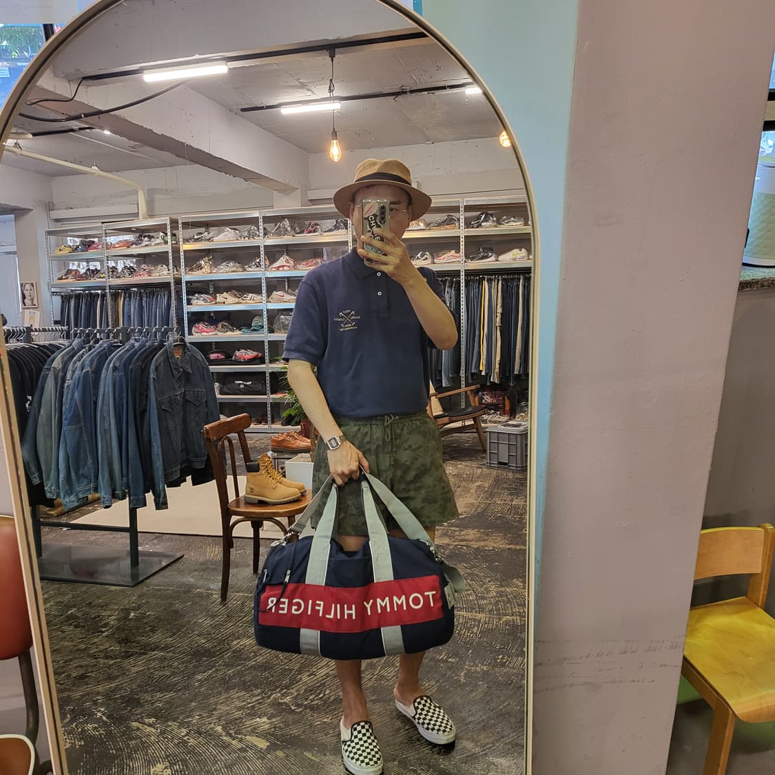 타미힐피거 보스턴백 상품이미지2