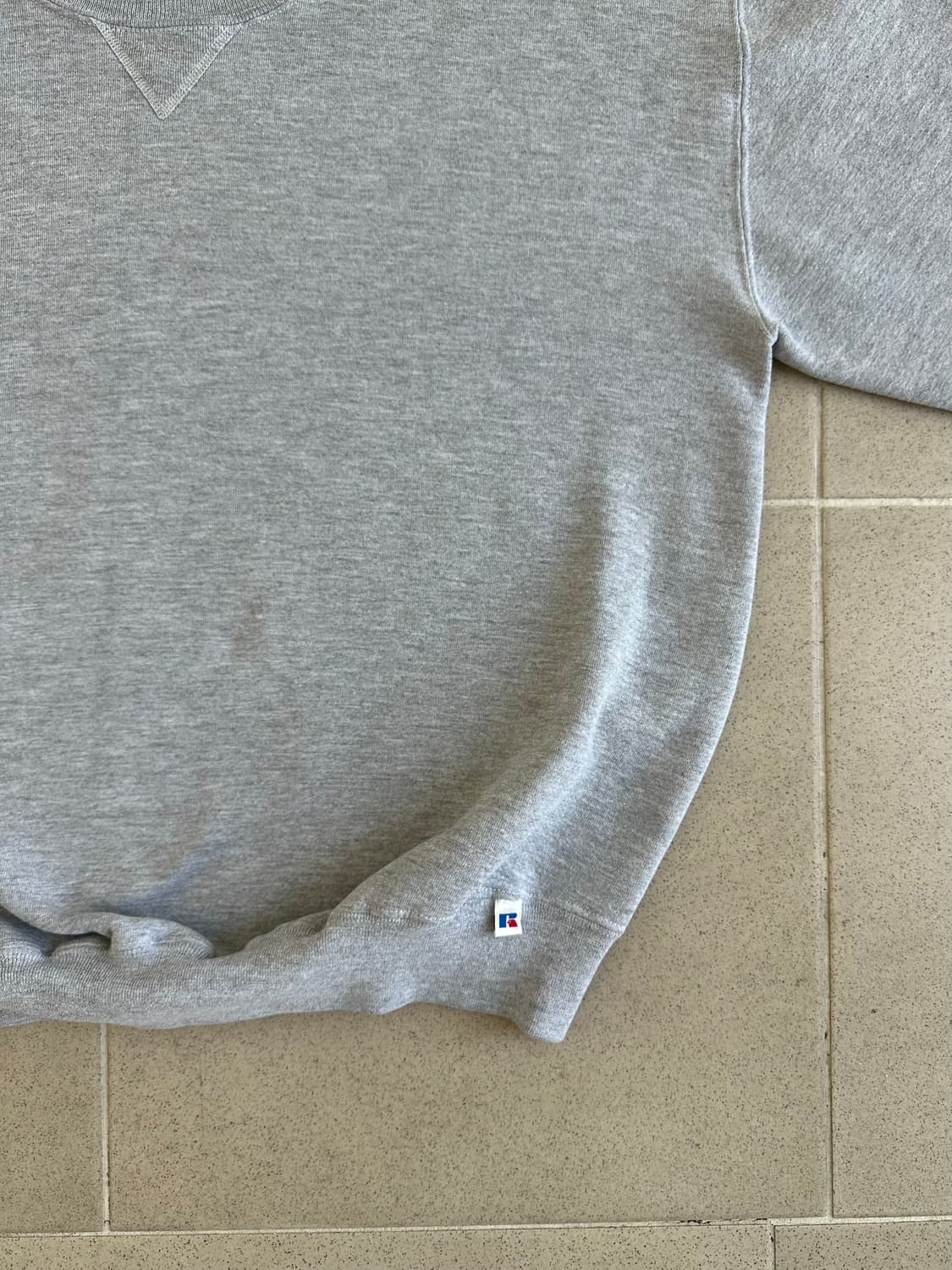 90s 빈티지 러셀 스웻셔츠 그레이 XL USA 상품이미지3
