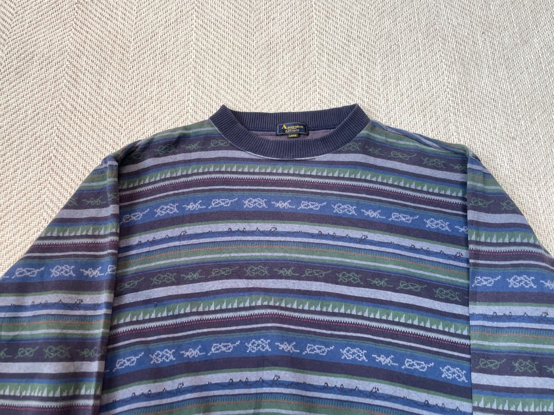 아쿠아스큐텀 페이즐리 스웻셔츠  상품이미지3