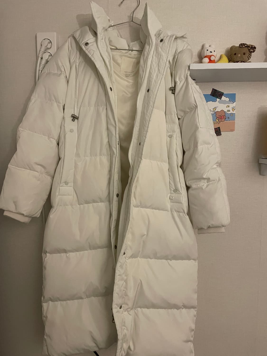 보니알렉스 구스다운 롱패딩 상품이미지1