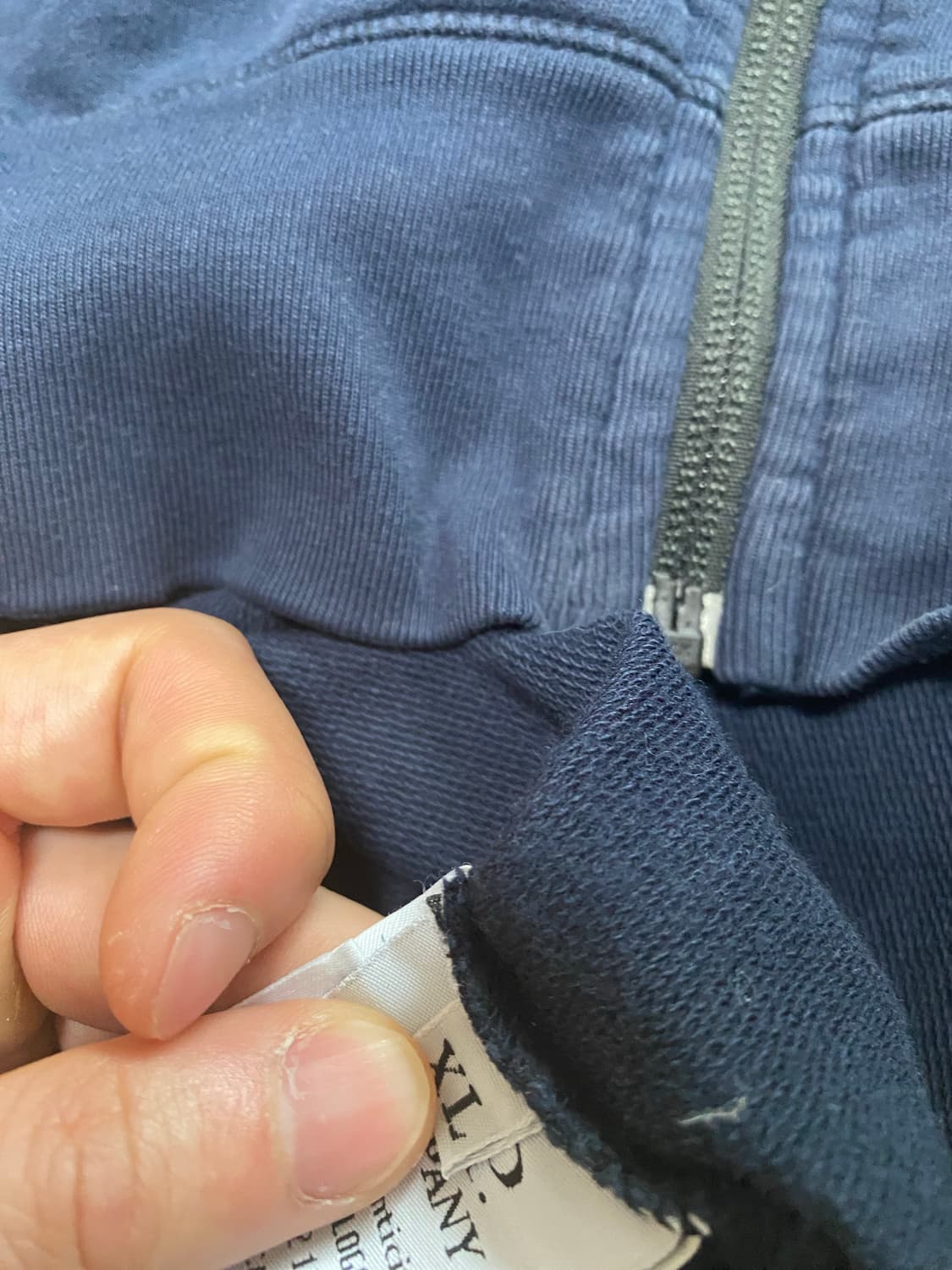 C.P Company 렌즈와펜 후드집업 네이비 xl 상품이미지5