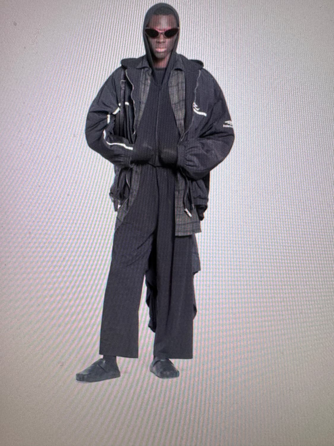 발렌시아가 3B 스포츠 아이콘 레이어드 트랙수트 재킷 3 상품이미지3