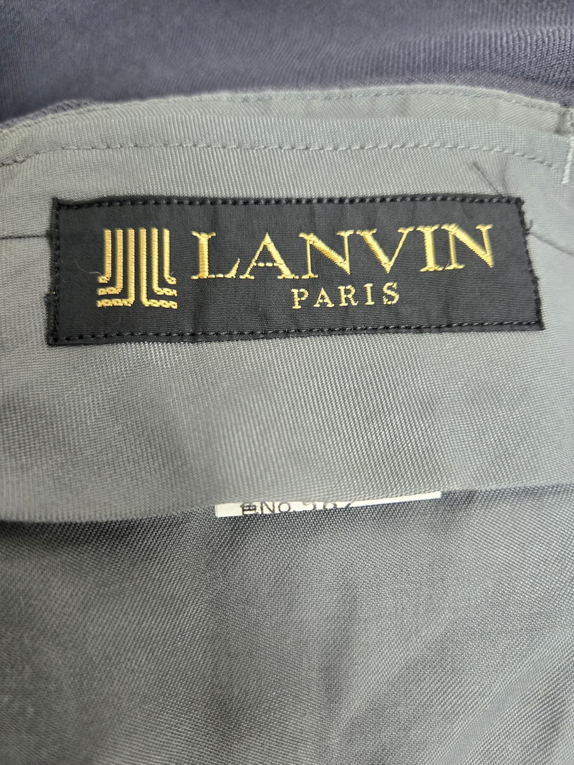 랑방 남성용 검정색 정장 바지 트라우저 슬랙스 상품이미지3