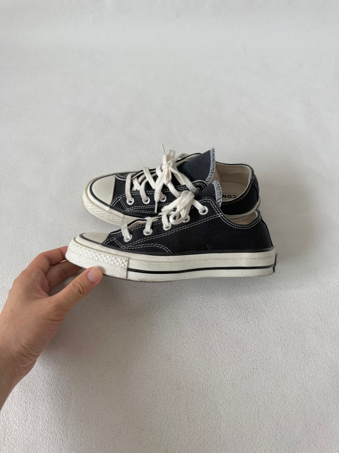 [230]컨버스(Converse) 척테일러 70 블랙 로우 상품이미지1