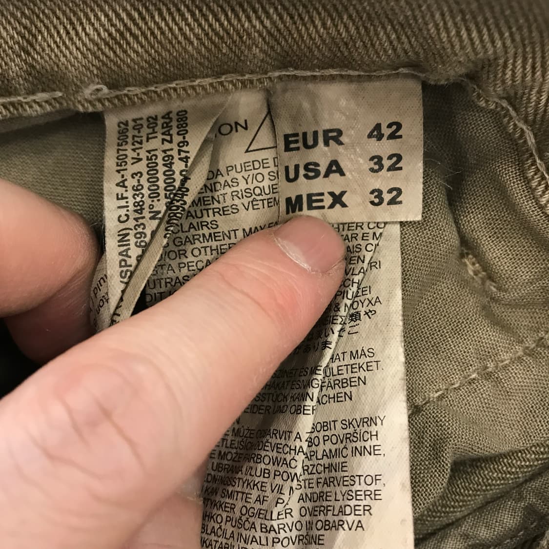 자라 유틸리티 멀티포켓 카고팬츠 [32] 상품이미지5