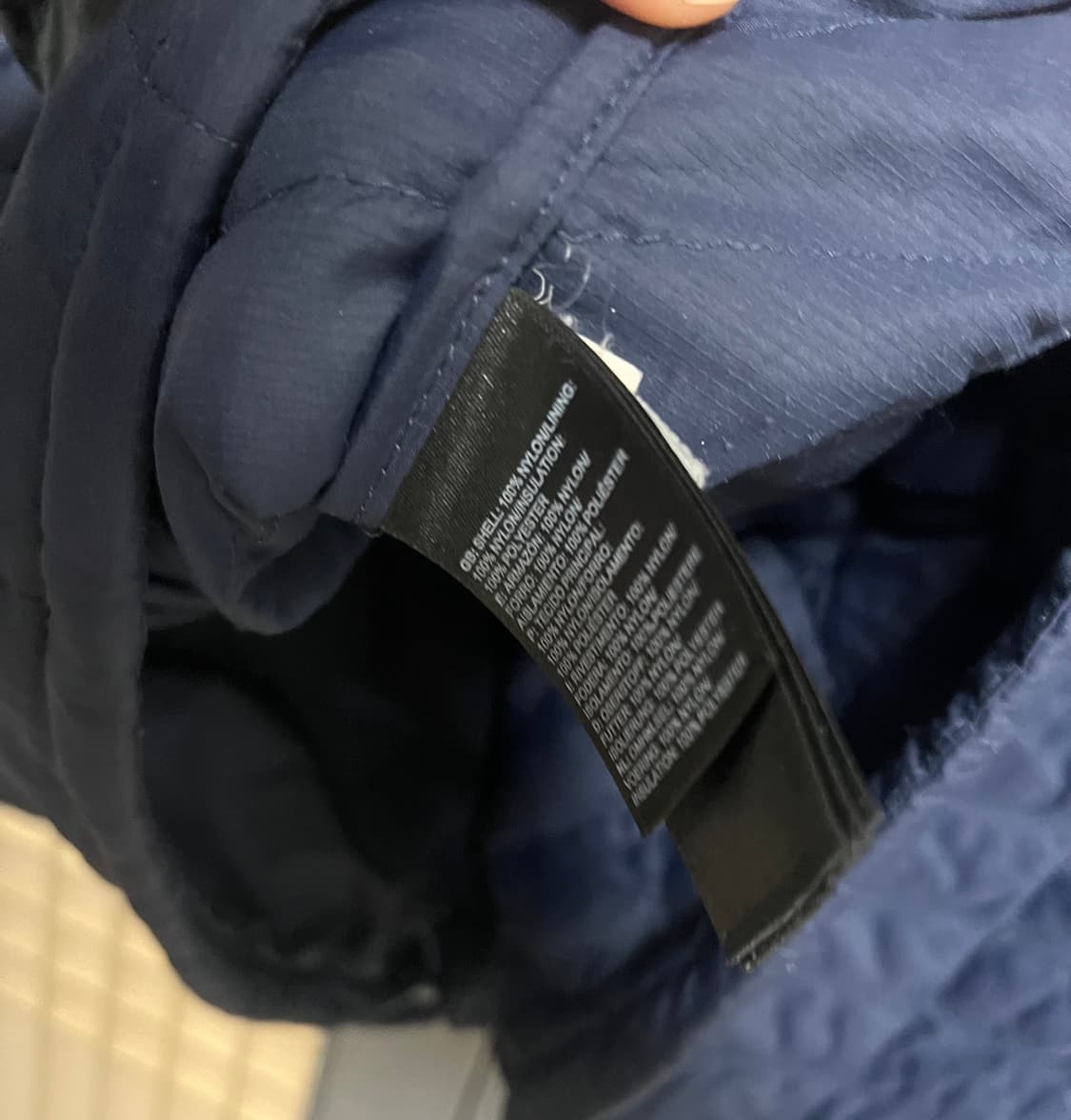 xxl)노스페이스 써모볼 경량패딩 네이비 상품이미지6