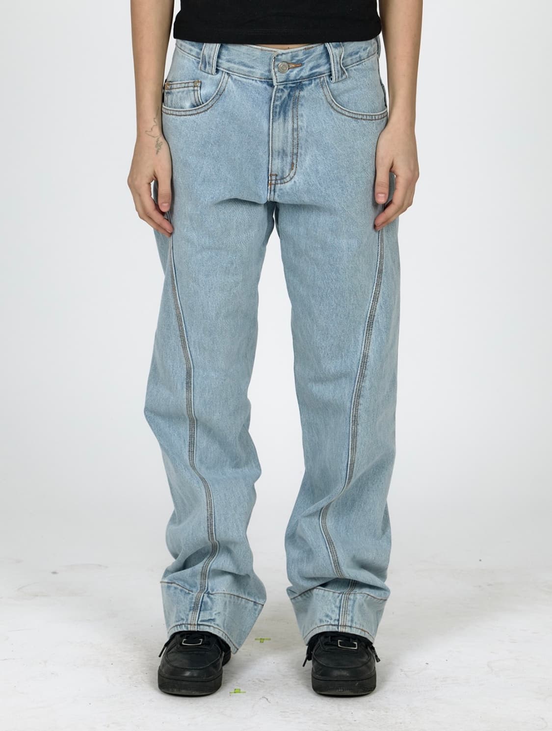 플라스틱프로덕트 DRIFT DENIM PANTS 상품이미지1