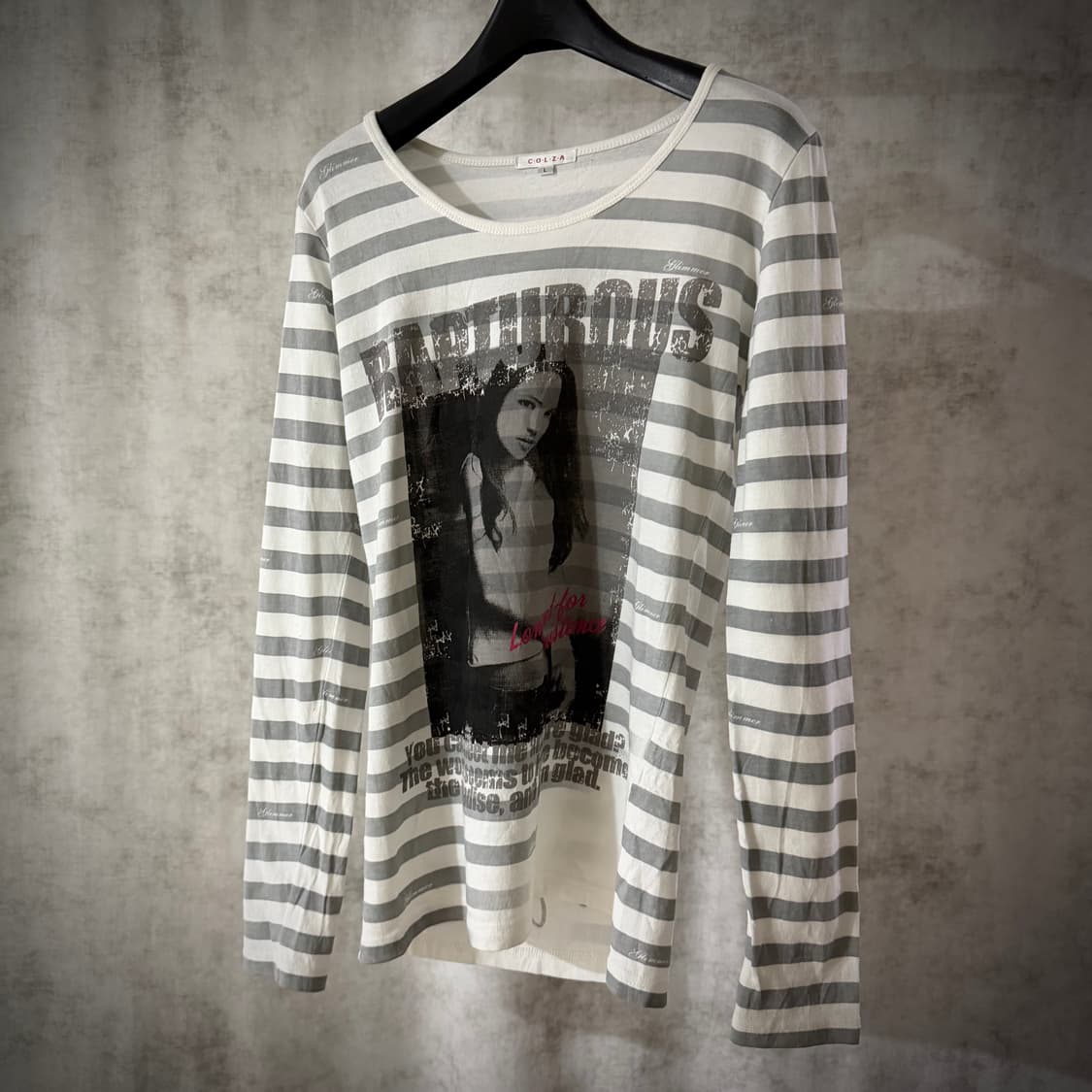 Colza y2k stripe long sleeve 상품이미지1