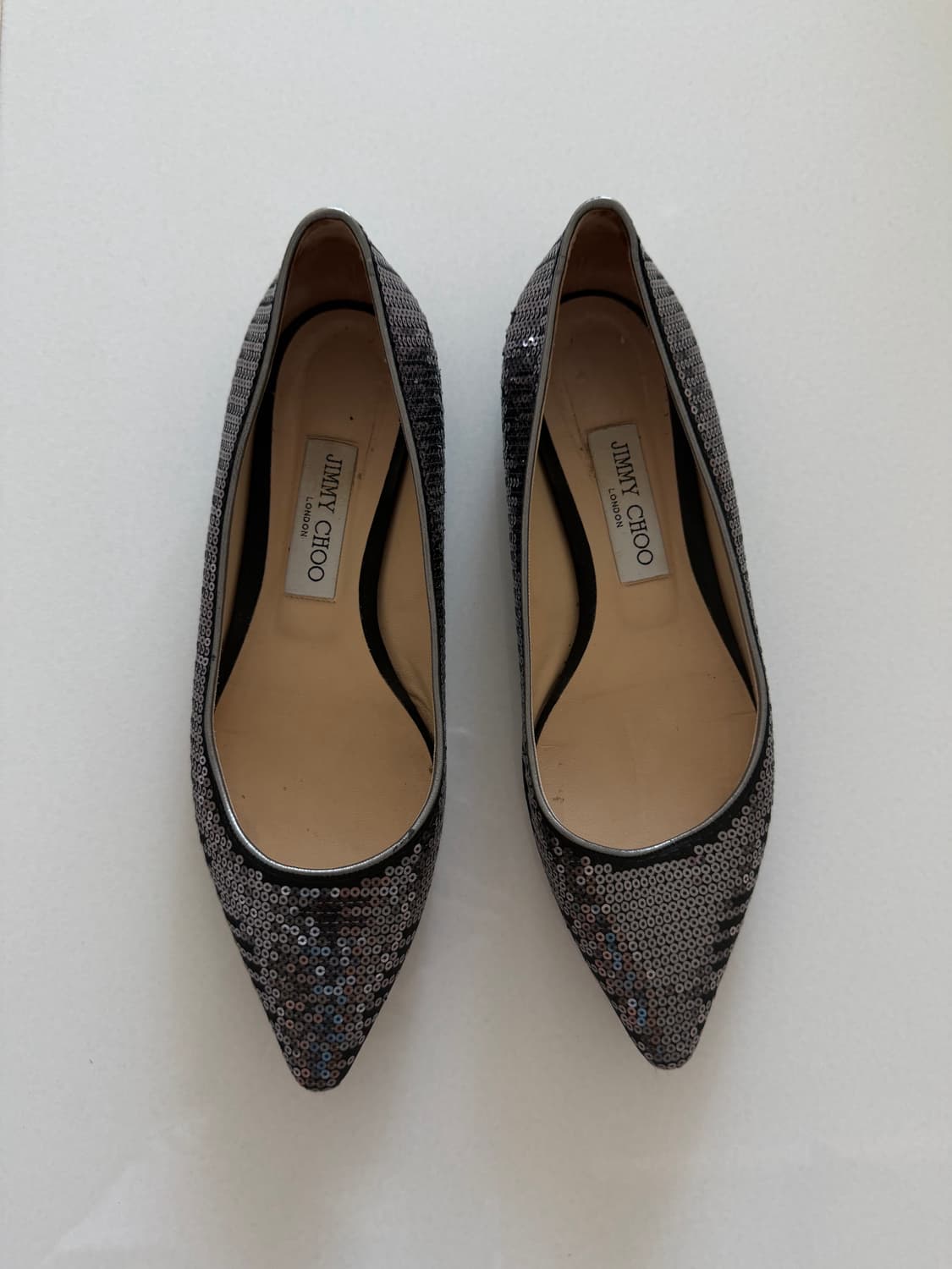 지미츄 jimmy choo 스팽글 플랫 38 상품이미지3