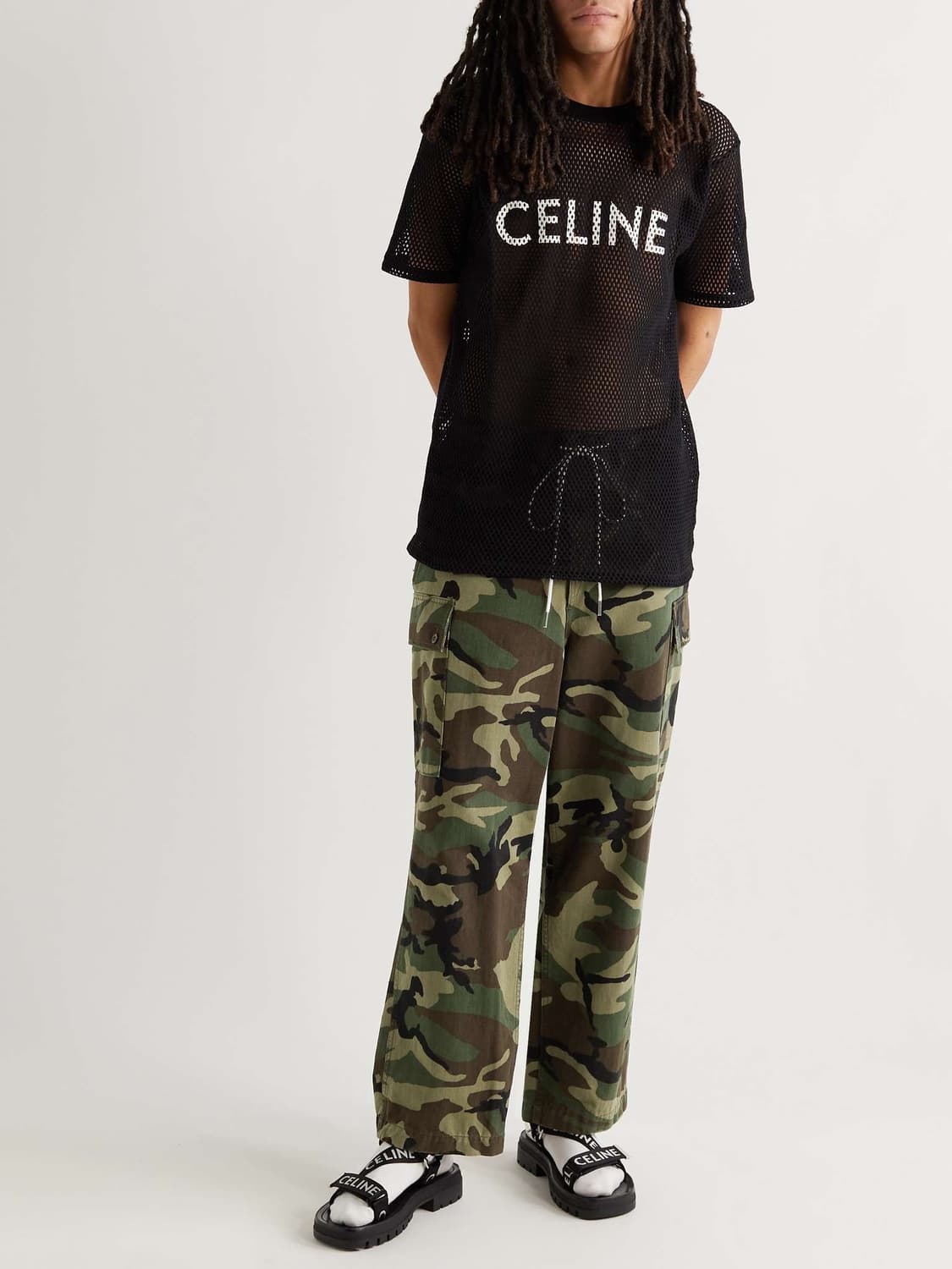 Celine 카모플라주 카고 팬츠 48사이즈 상품이미지1