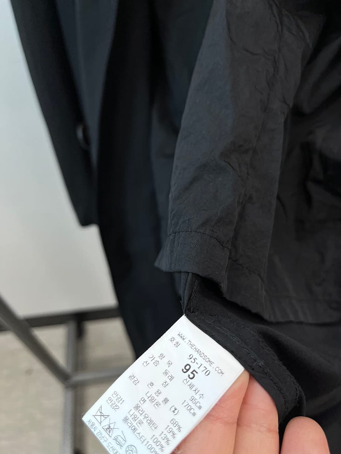 95-100) 타임 나일론 오버코트  상품이미지10