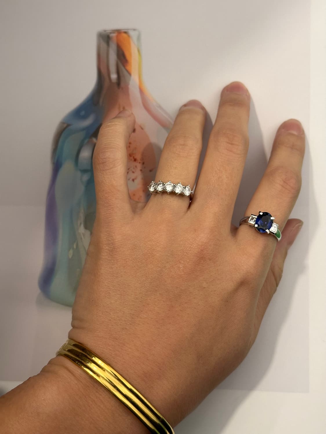 sapphire 925silver ring 상품이미지8