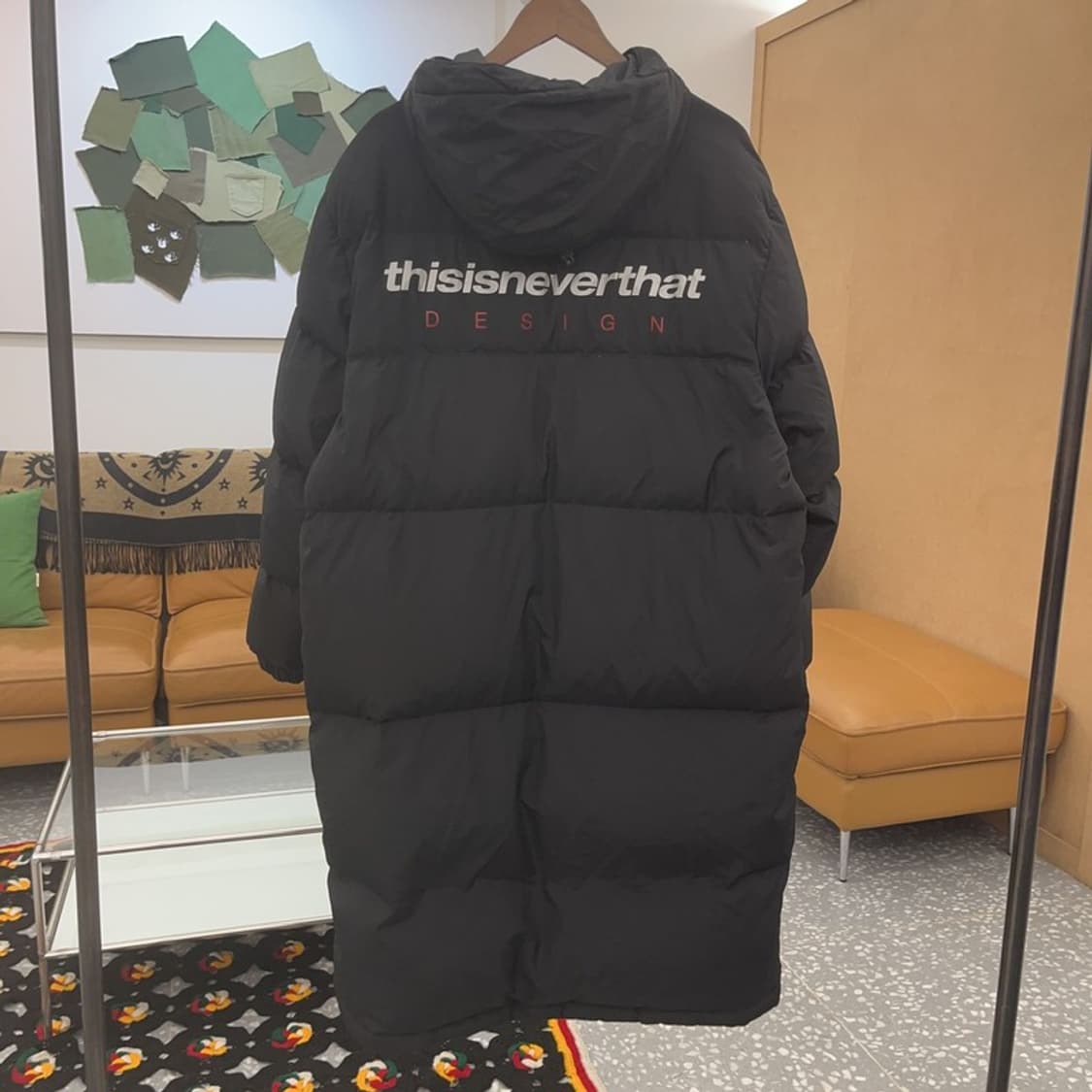 디스이즈네버댓 오버핏 다운 롱 패딩 M C06857 상품이미지4