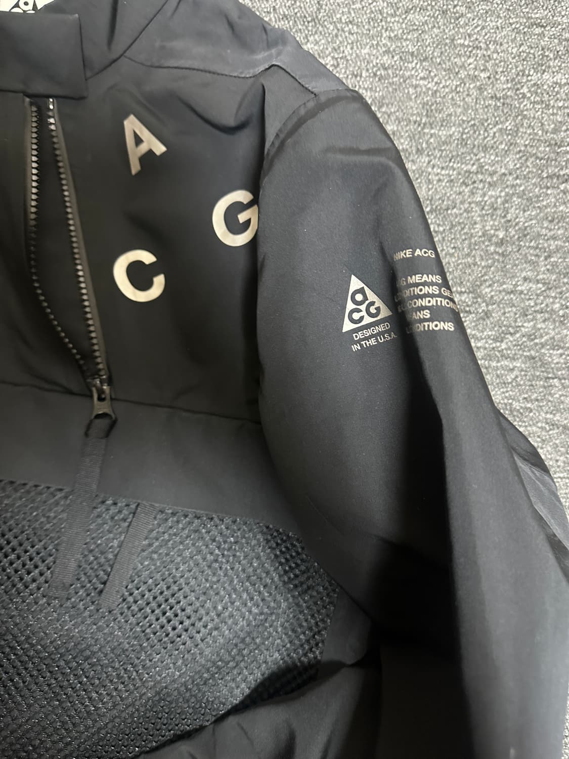 나이키 acg 쉘 풀오버 하프집업 M 상품이미지2