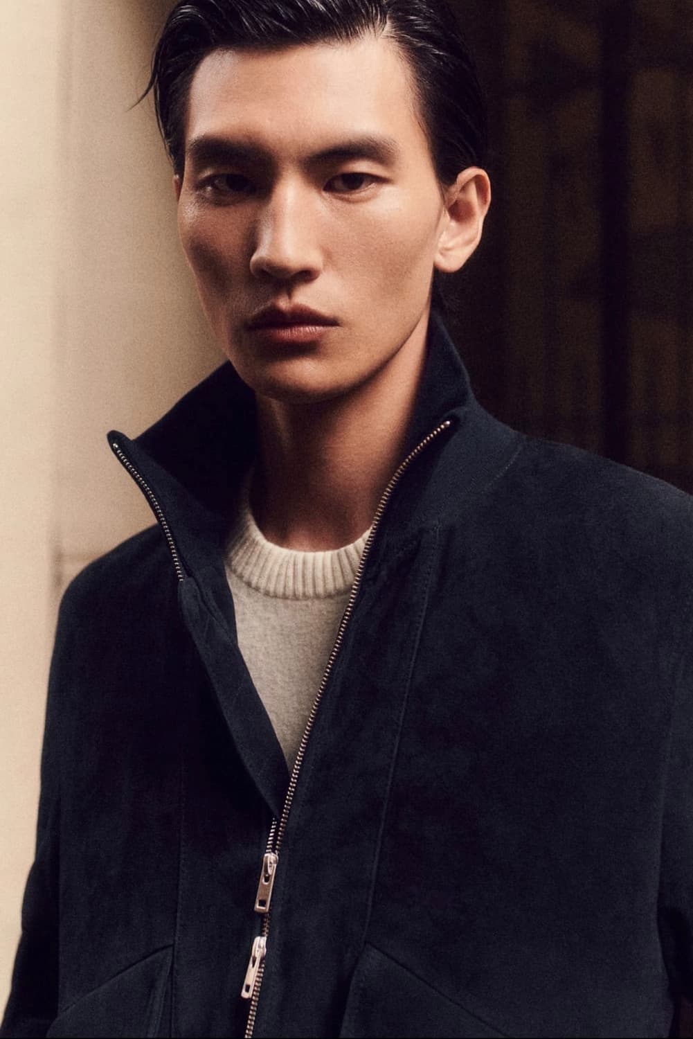 (내일까지만판매/새제품/-30만원할인) COS 스웨이드 플라이트 자켓 상품이미지5